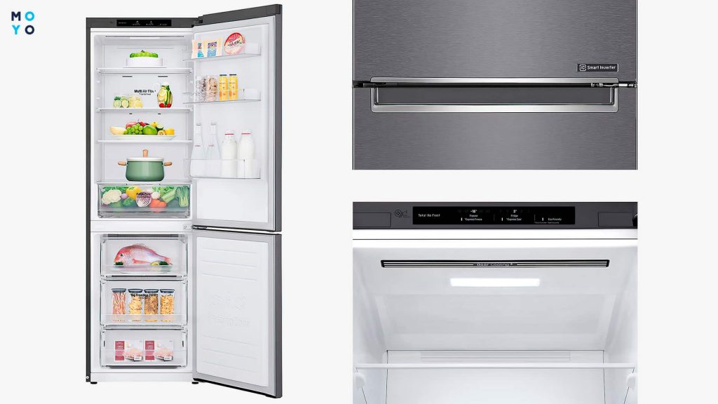 Холодильник LG GA-B459SLCM с технологией DoorCooling+