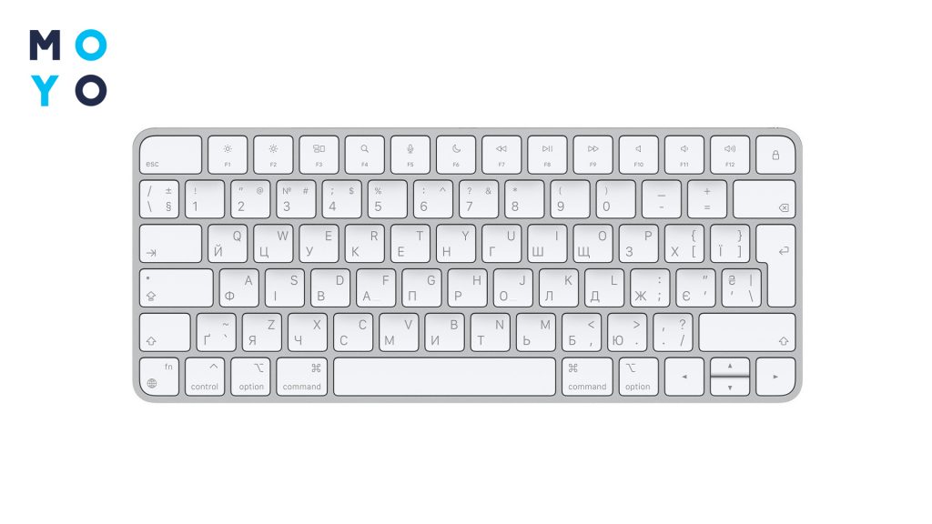 белая клавиатура Apple Magic Keyboard и ее особенности