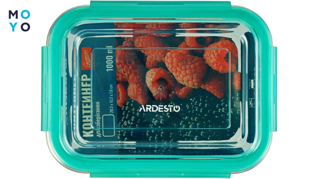 Контейнер Ardesto з кришкою на клямках
