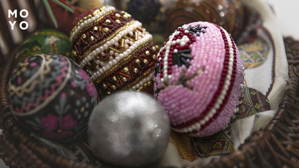 яйця з бісеру