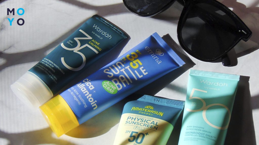 креми з різним SPF