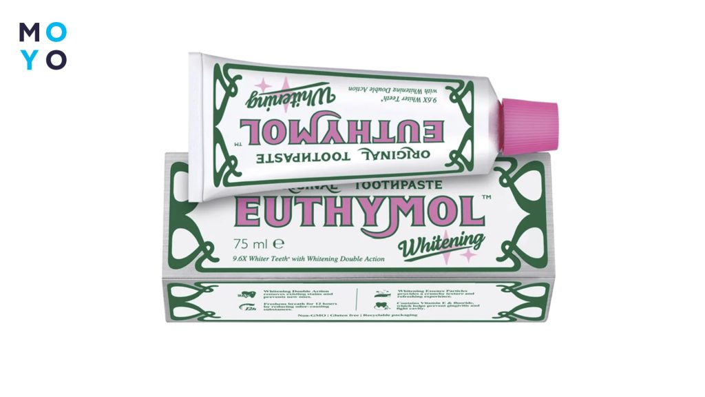 Паста для чистки зубов Euthymol Whitening