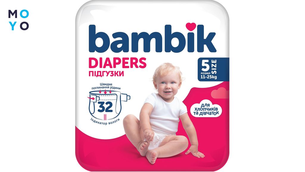 Украинские подгузники Bambik 